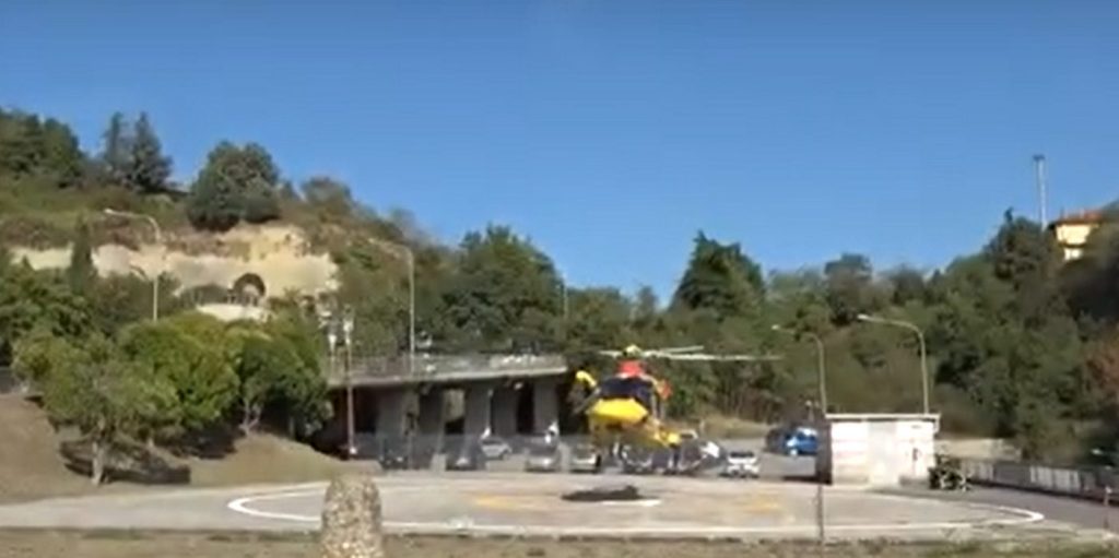 ariano irpino donna emorragia cerebrale trasferita caserta