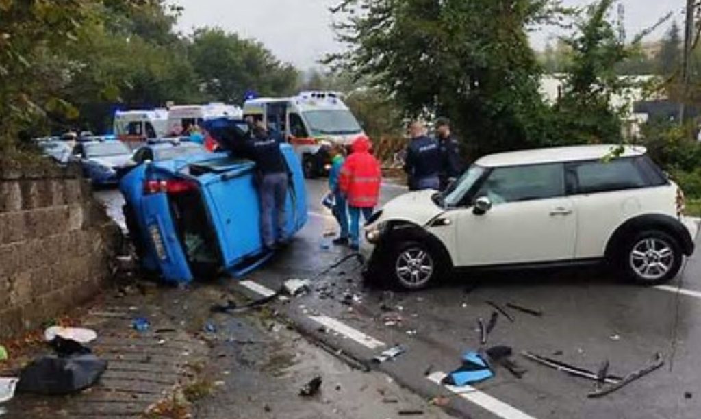 Incidente Avellino donna gravi condizioni