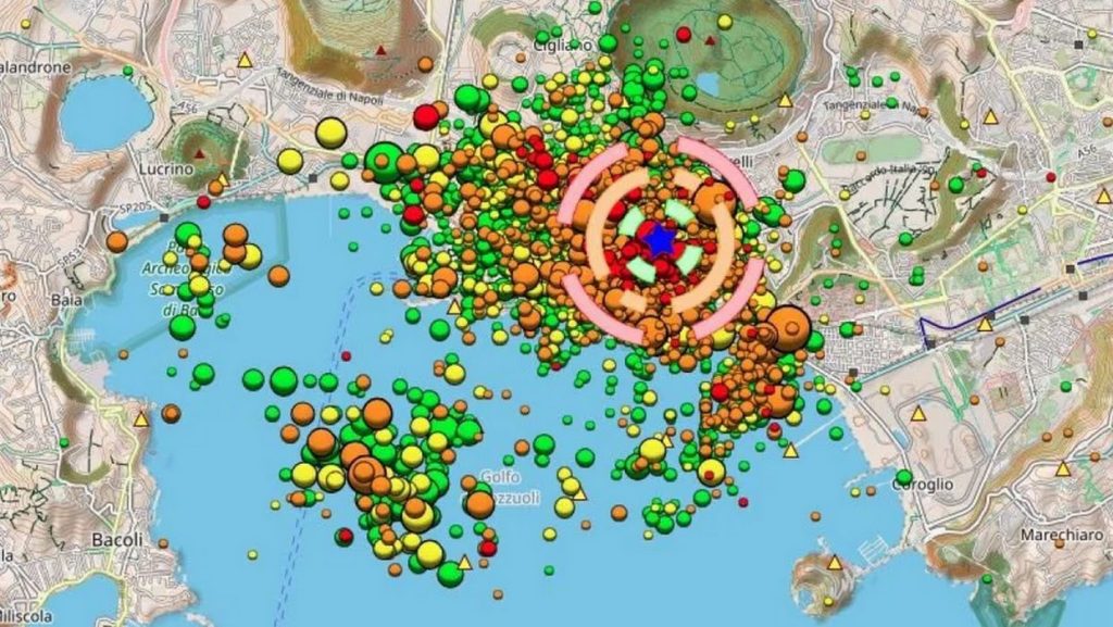 terremoto campi flegrei sciame sismico 19 ottobre