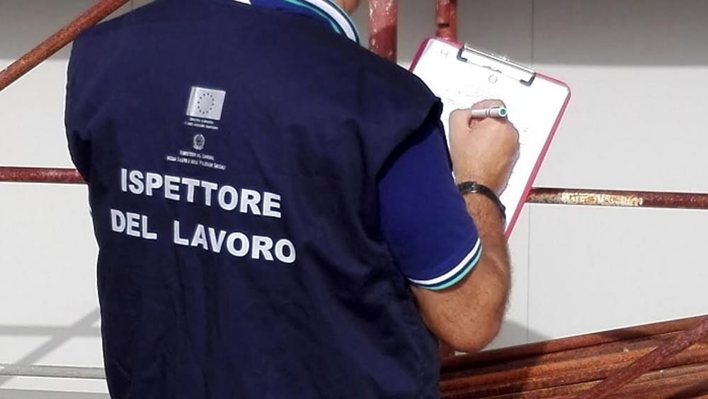 Controlli Nas Benevento lavoratori nero carenze sanitarie