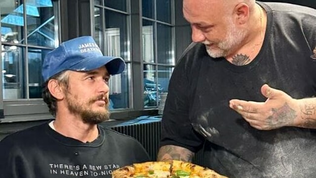 caserta James Franco pizzeria i Masanielli