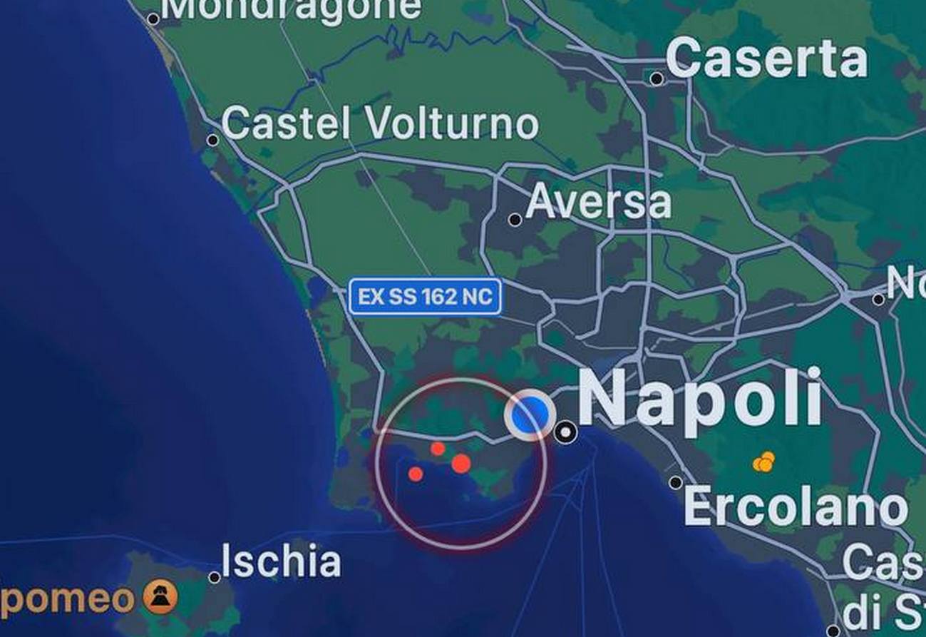 terremoto campi flegrei oggi 26 ottobre