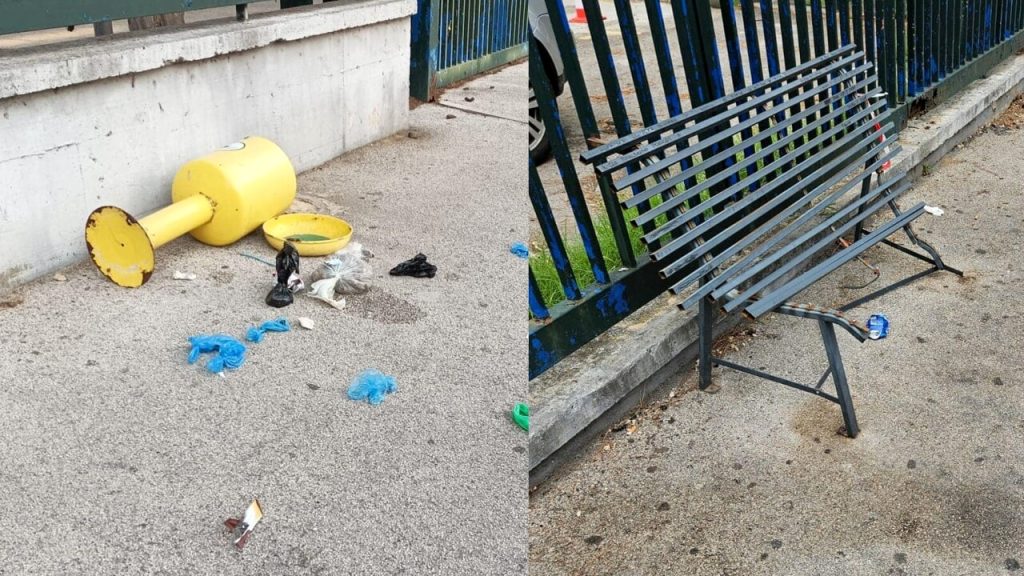Atti vandalici Teverola