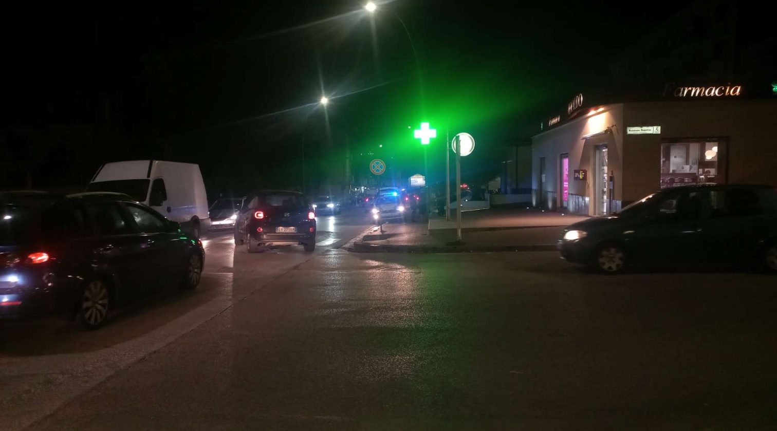 Benevento donna investita automobile