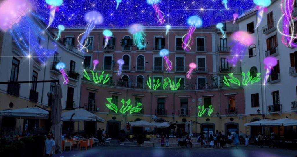 Salerno Luci artista 2023 2024
