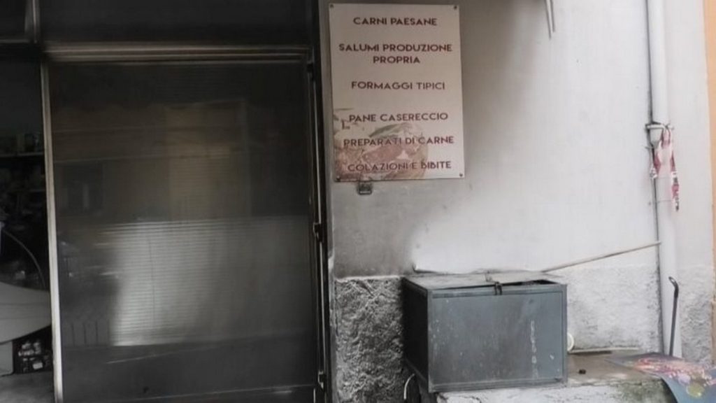 montesarchio incendiata macelleria 5 novembre