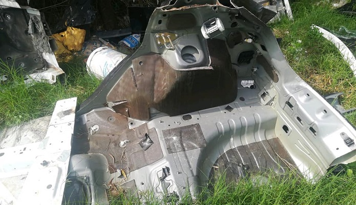 castel volturno auto abbandonate