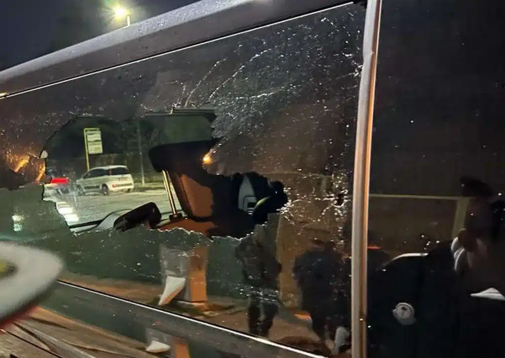 avellino virtus arechi salerno basket danneggiato minibus aggrediti atleti