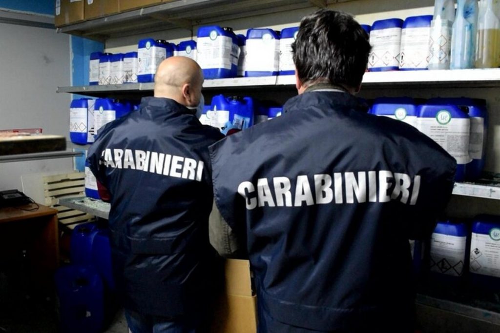 palma campania sequestro fitofarmaci