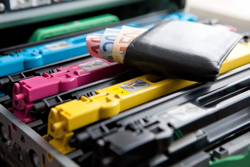 benevento toner contraffatti arrestato