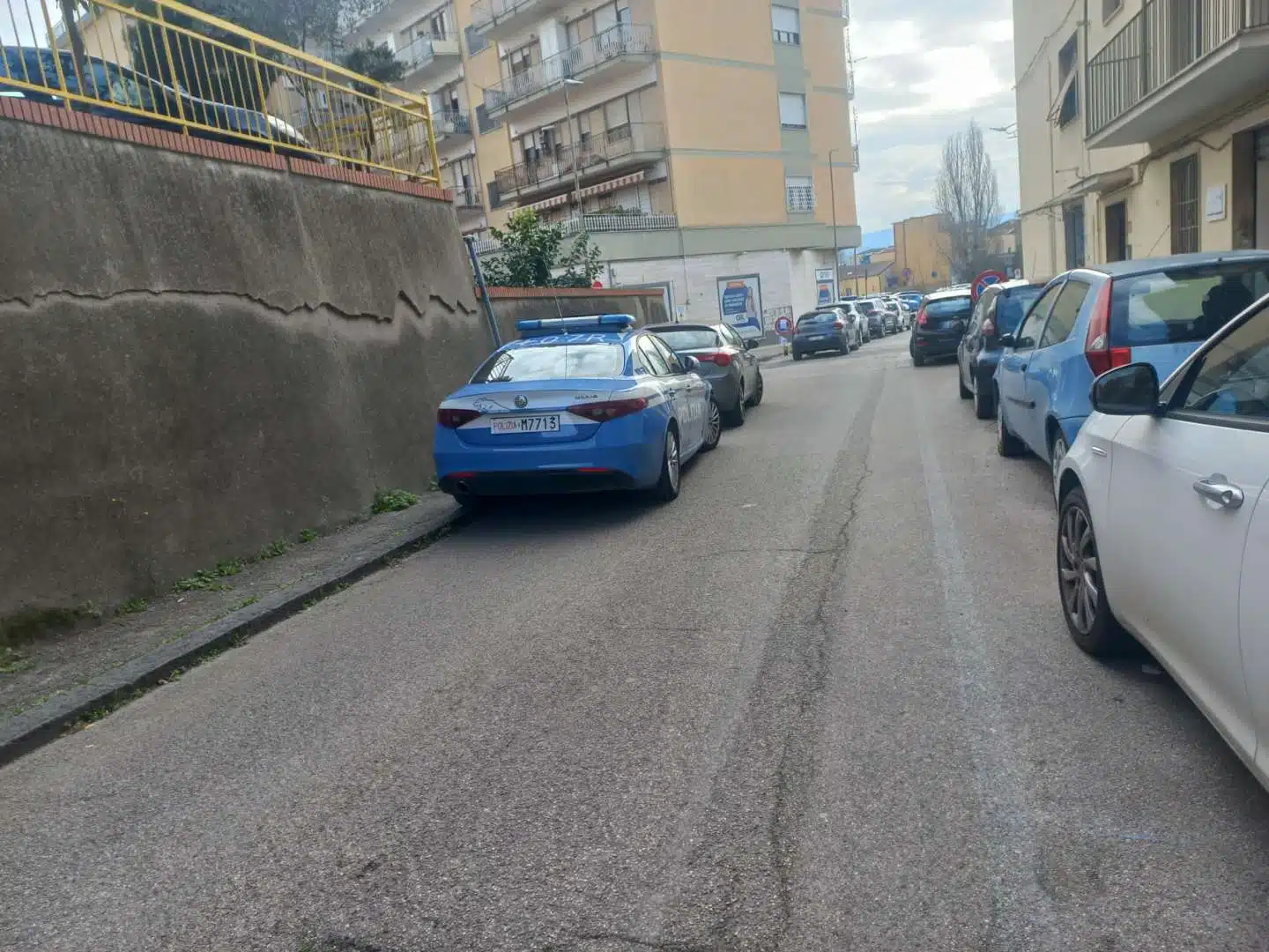 inseguimento benevento fermato indagini