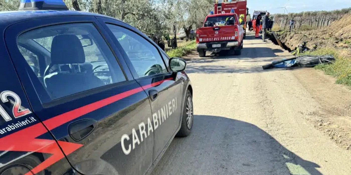 foggia operaio morto schiacciato terra