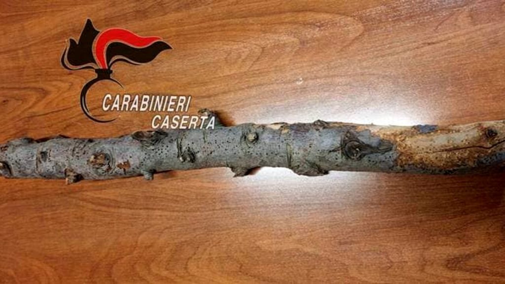 ubriaco aggredisce bastonate carabinieri arrestato frignano