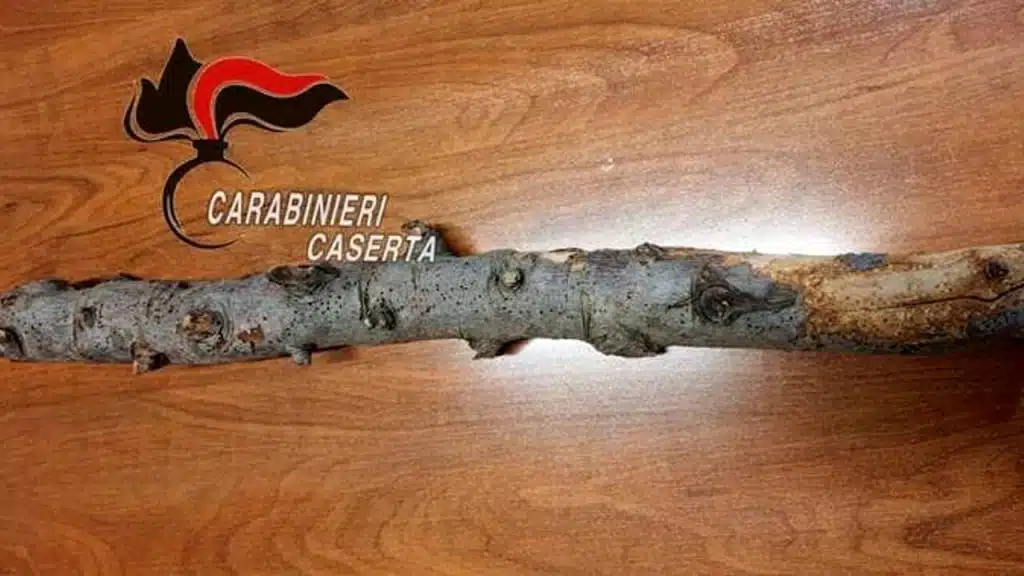 ubriaco aggredisce bastonate carabinieri arrestato frignano