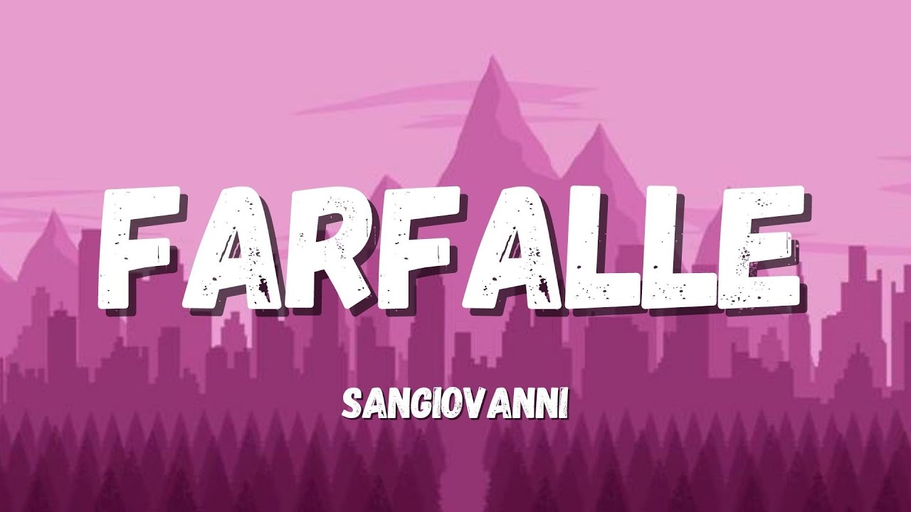 sanremo 2024 testo significato farfalle sangiovanni