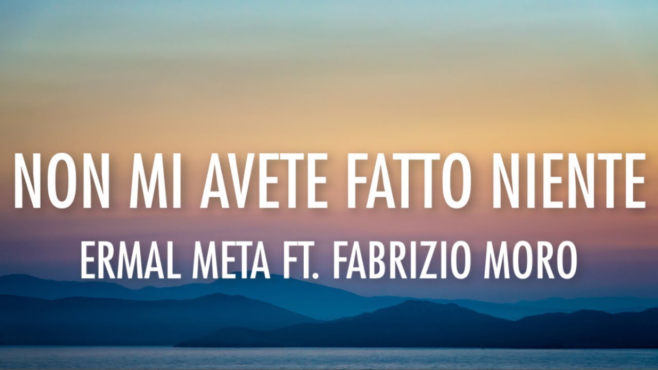 sanremo 2024 testo significato non mi avete fatto niente
