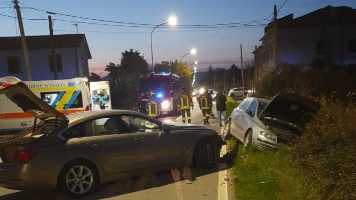 doppio incidente benevento bilancio feriti 21 febbraio