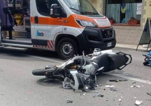 Incidente in moto a Giffoni