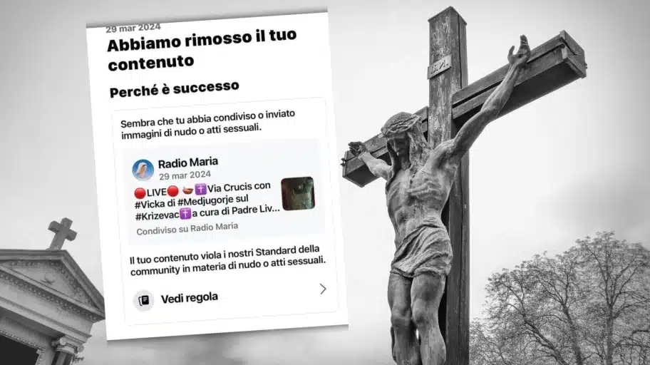 meta-oscura-via-crucis-radio-maria-polemica