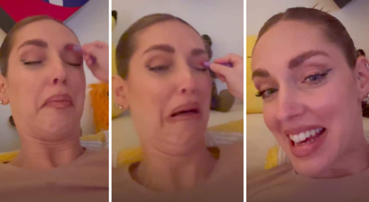 chiara ferragni incidente trucco figlia