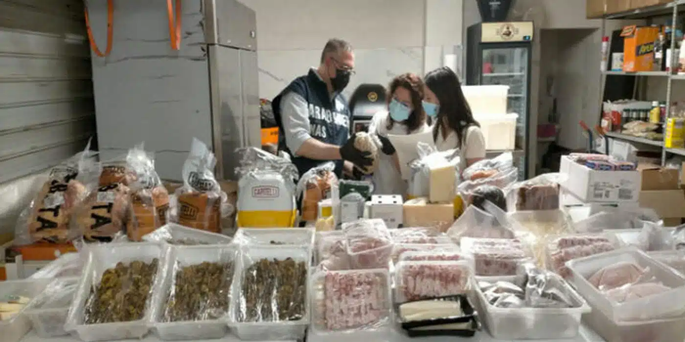 cervino sequestro cibo congelato ristorante