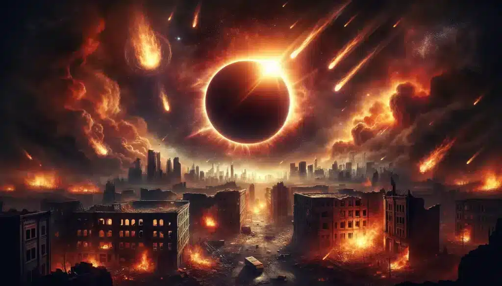 Eclissi sole 8 aprile fine mondo