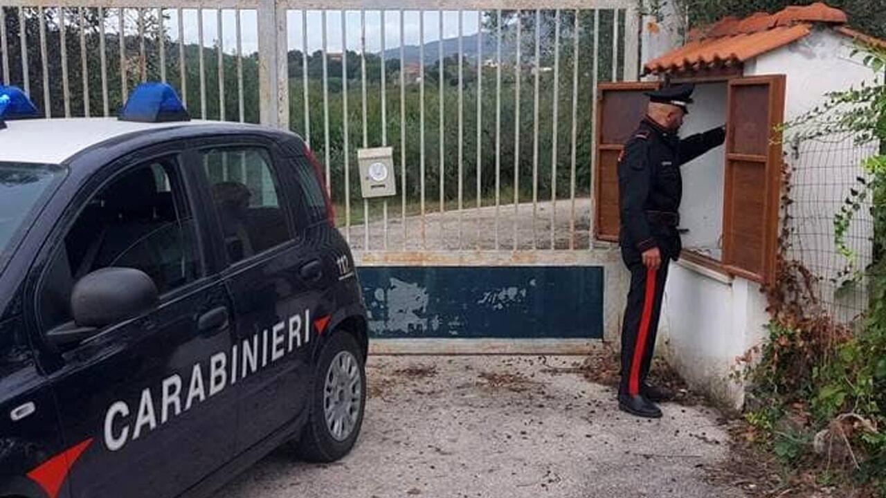 furto energia elettrica roccamonfina denunciato