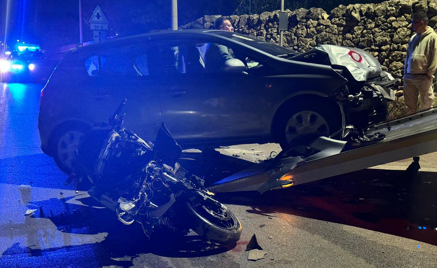 Incidente Brindisi morto centauro