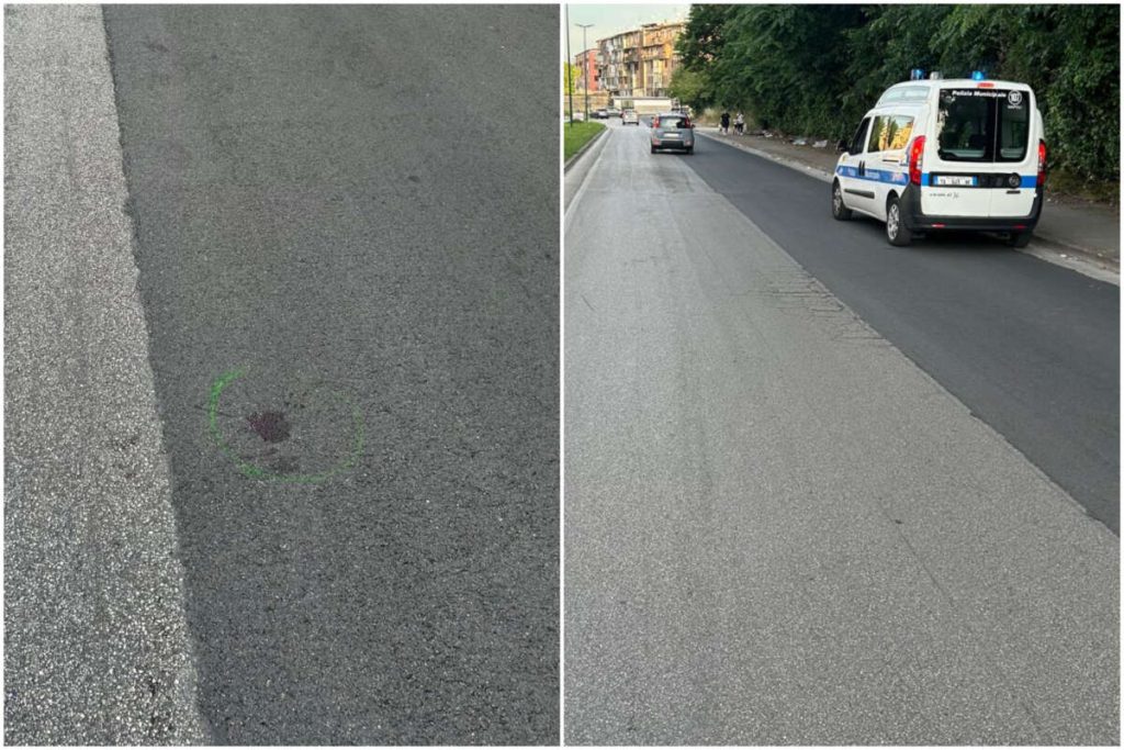 napoli donna morta travolta auto pirata