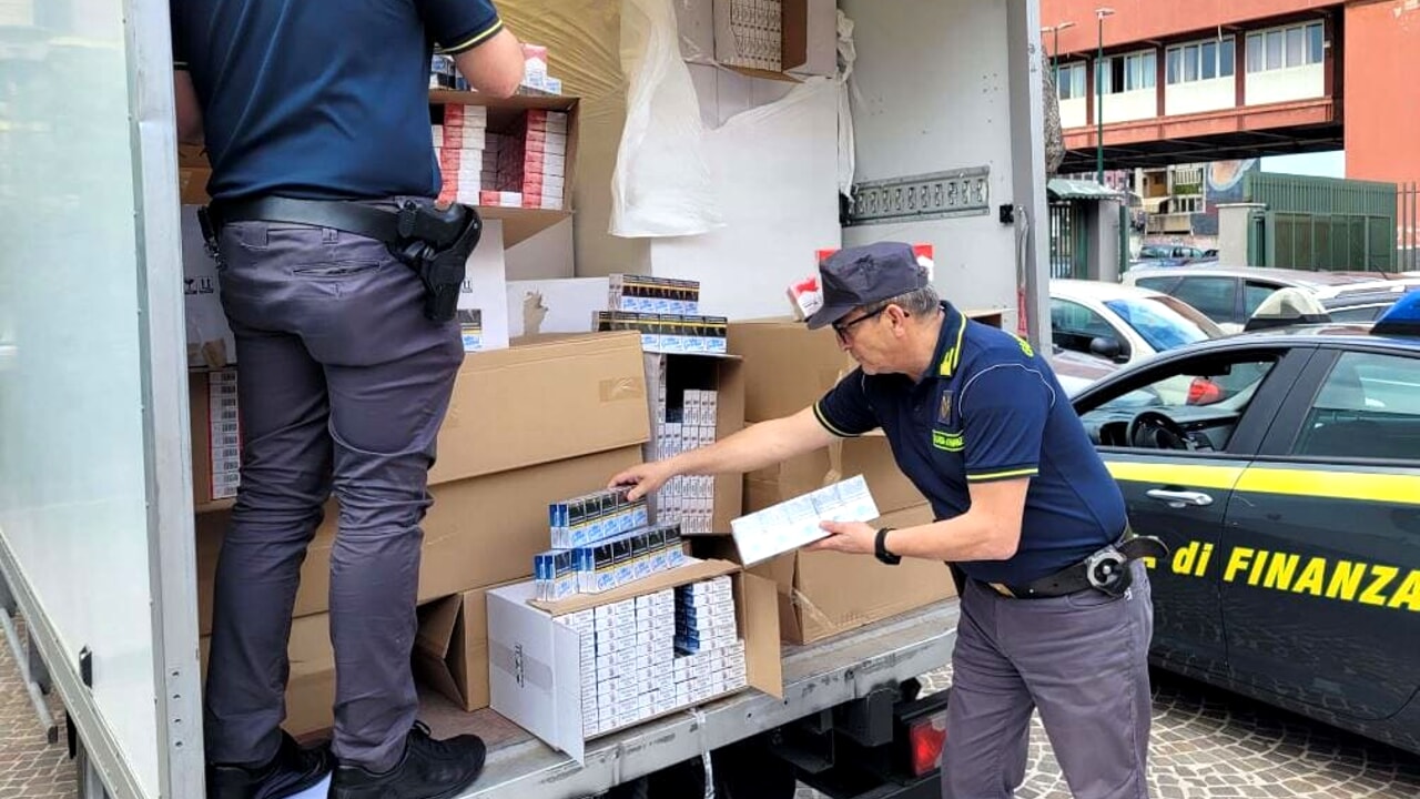 caserta sigarette contrabbando