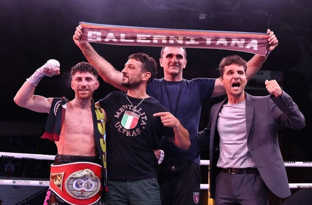 pugile salernitano Francesco De Rosa campione Europa