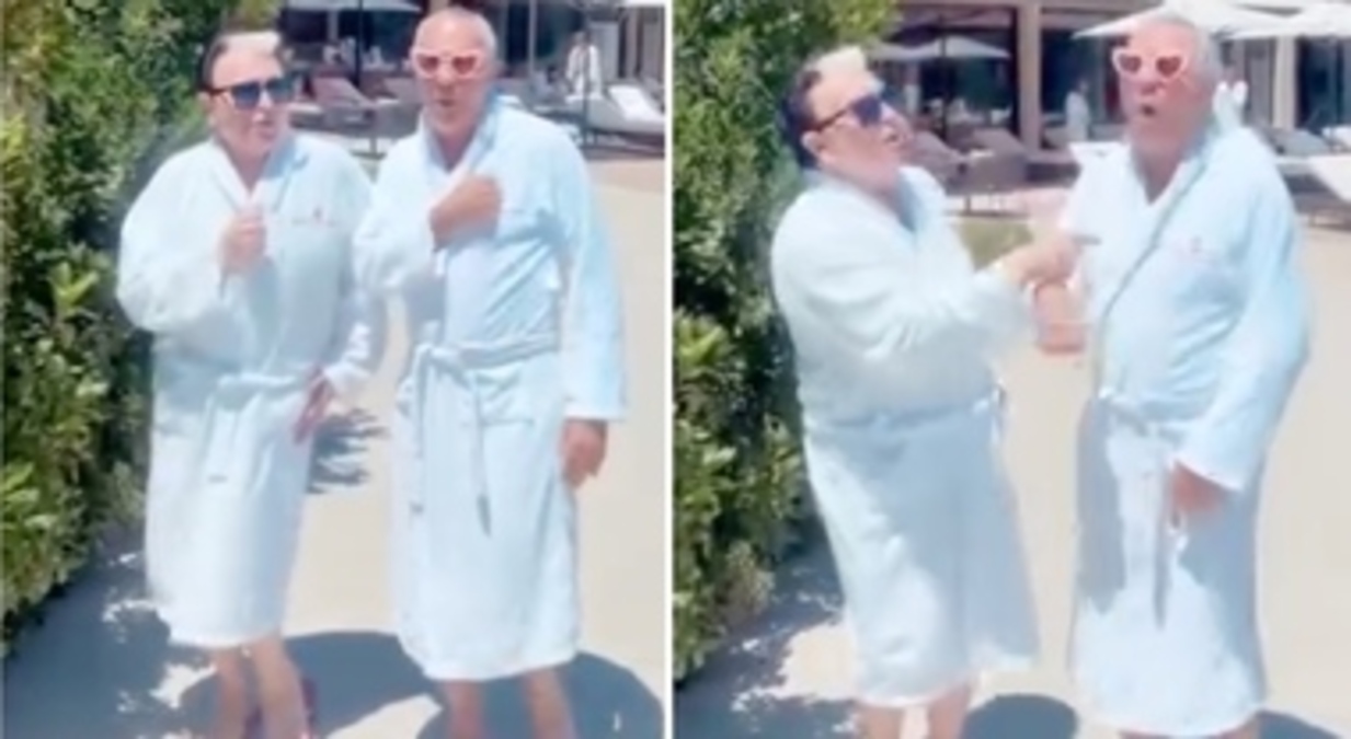 malgioglio panariello show terme