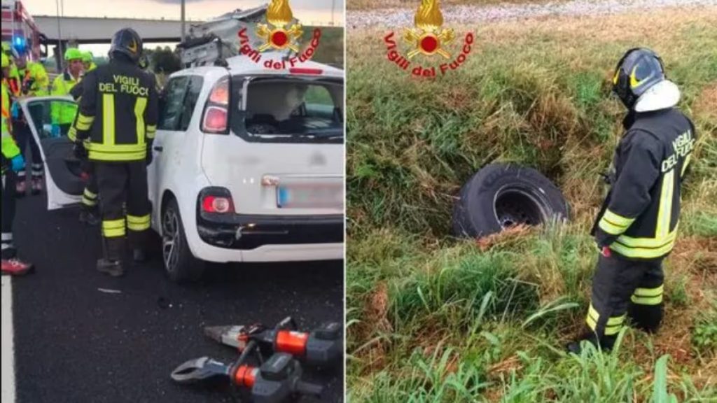 Incidente A4 donna uccisa ruota staccatasi camion