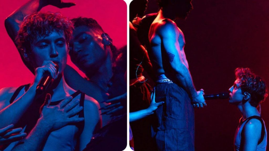 Simone Nolasco esibizione hot Troye Sivan polemica