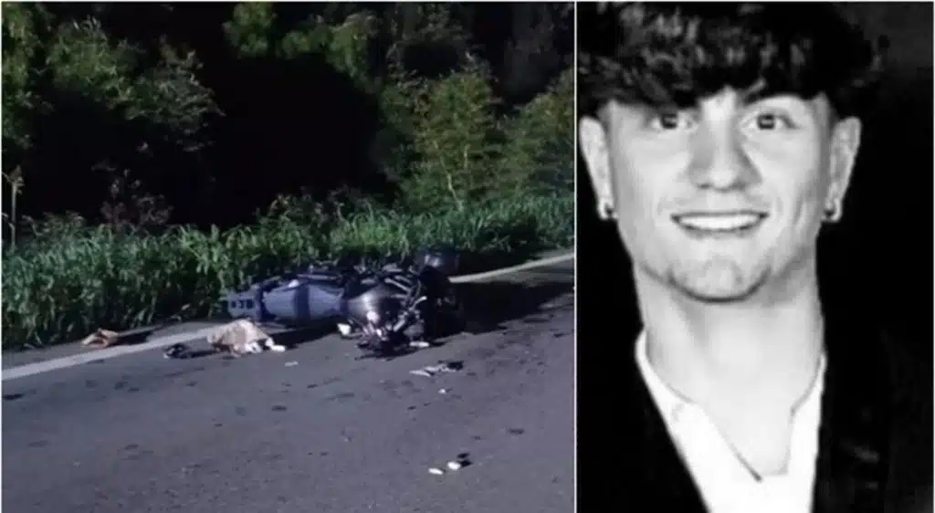 ottaviano scooter contro spartitraffico morto