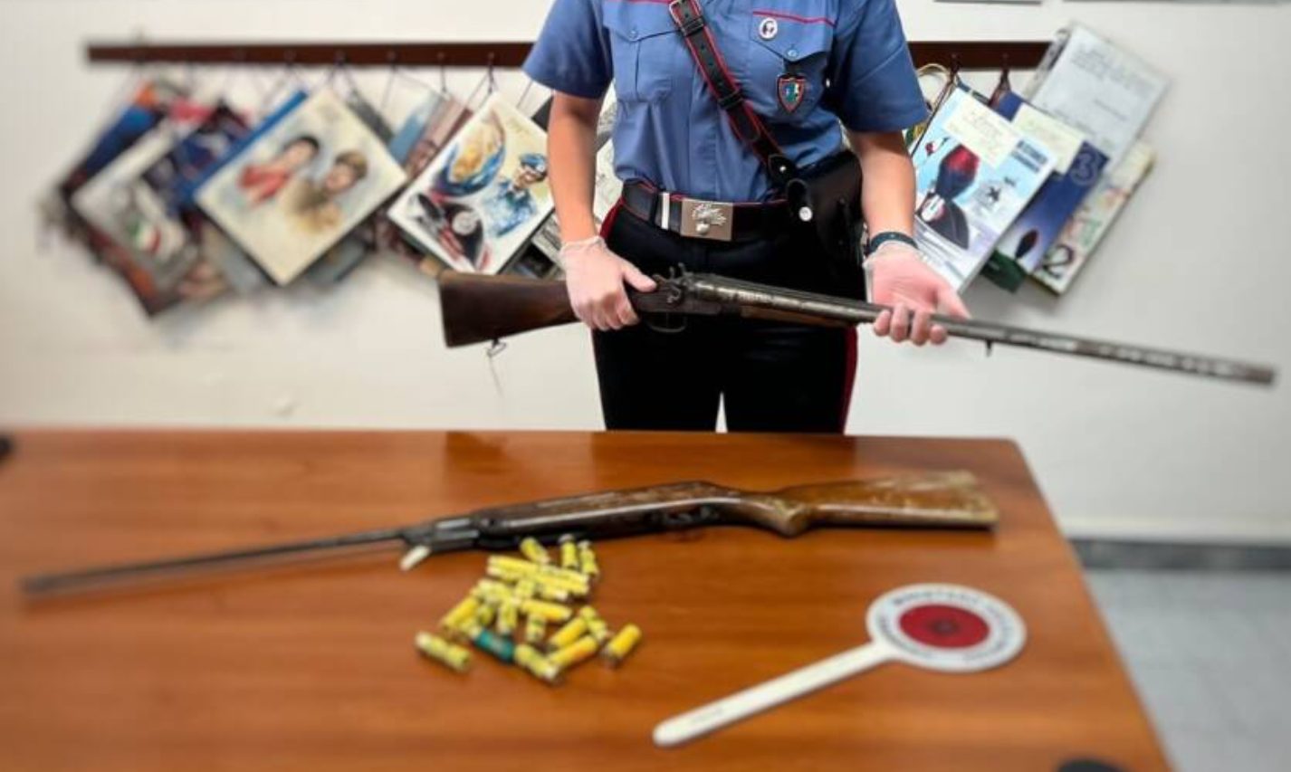 Vico Equense detenzione arma clandestina arrestato