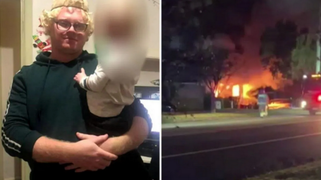 sydney padre incendia casa uccidere figli morti feriti arresto