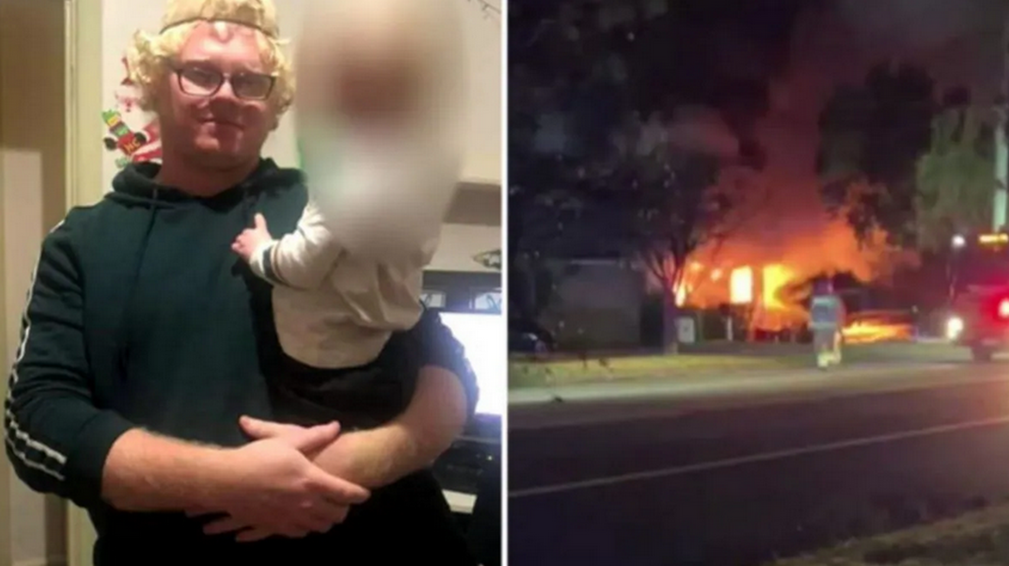 sydney padre incendia casa uccidere figli morti feriti arresto