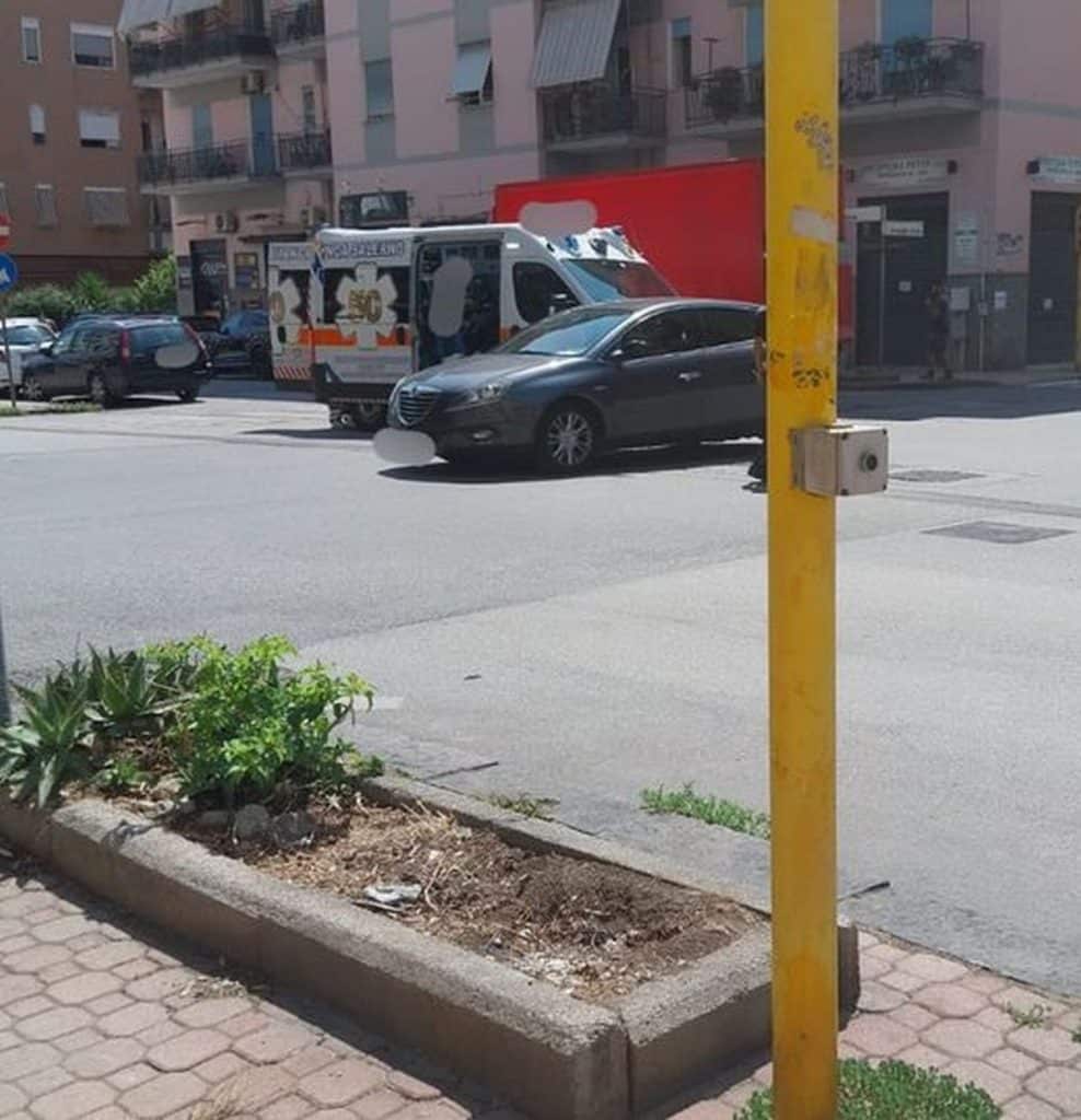 salerno incidente stradale