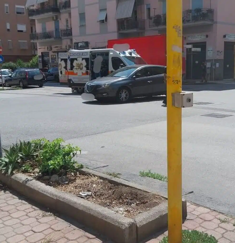 salerno incidente stradale