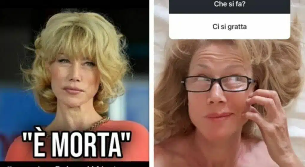 Nancy Brilli fake news sua morte