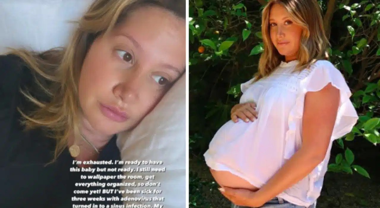 Ashley Tisdale pronta parto