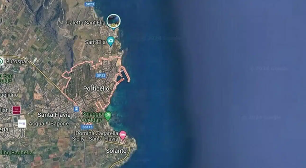palermo barca vela affondata dopo tromba d'aria