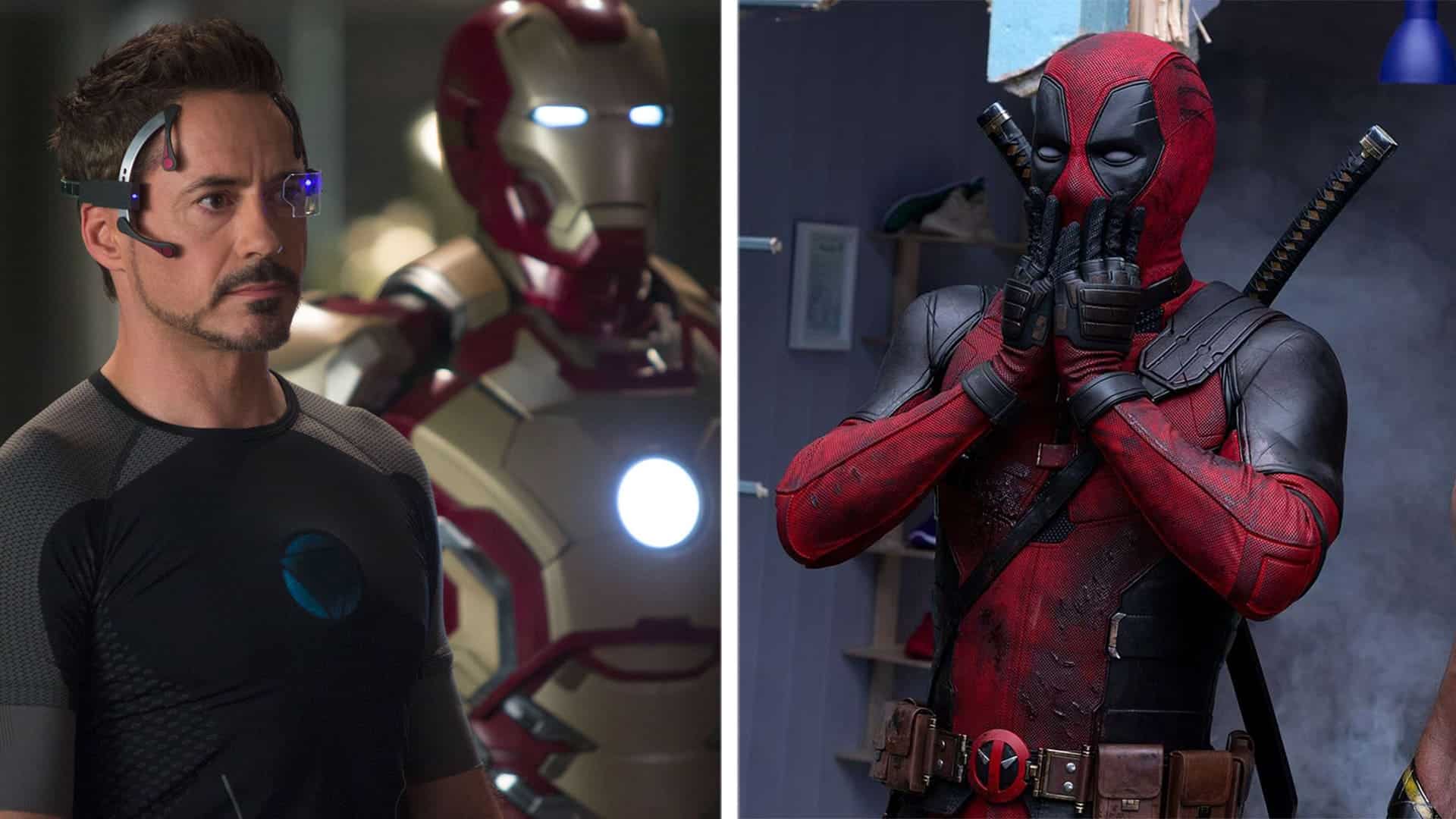 Deadpool Wolverine cameo Iron Man tagliato