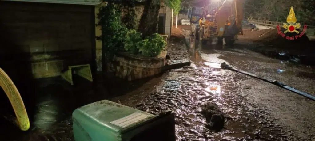 Maltempo, esonda il torrente Sava: paura in Alta Irpinia