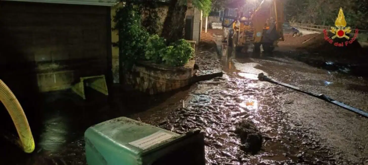 Maltempo, esonda il torrente Sava: paura in Alta Irpinia