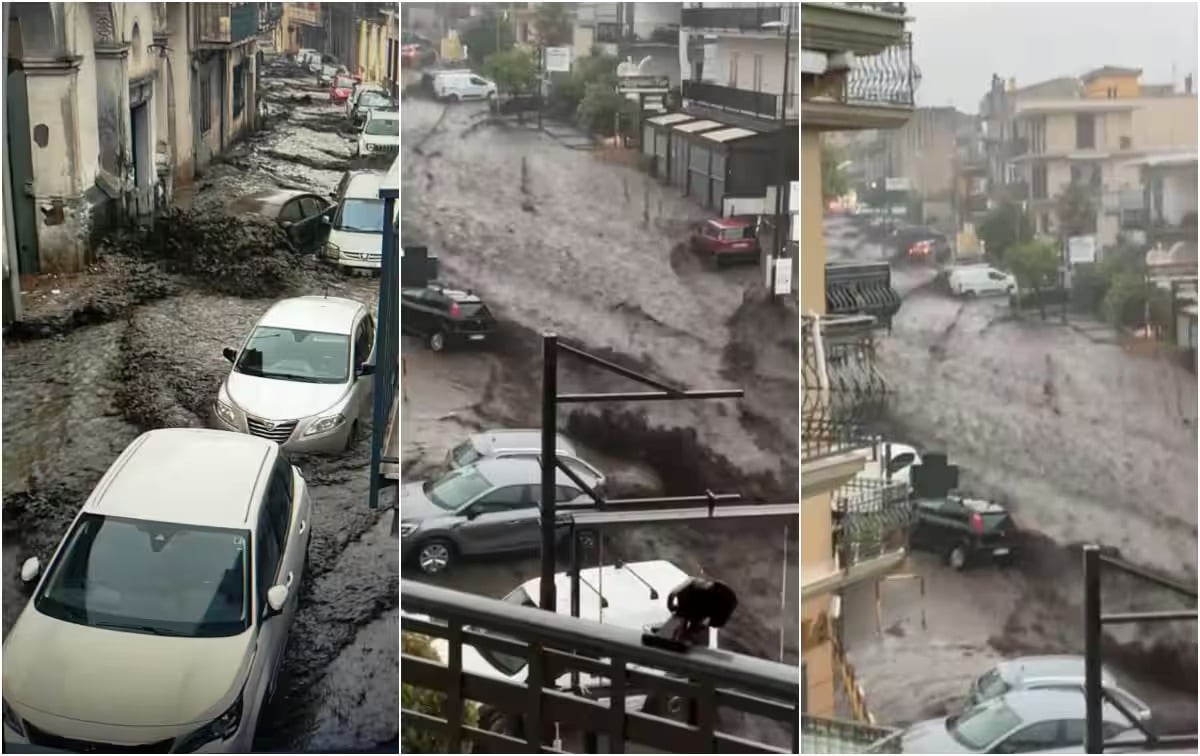 Nubifragio in Irpinia