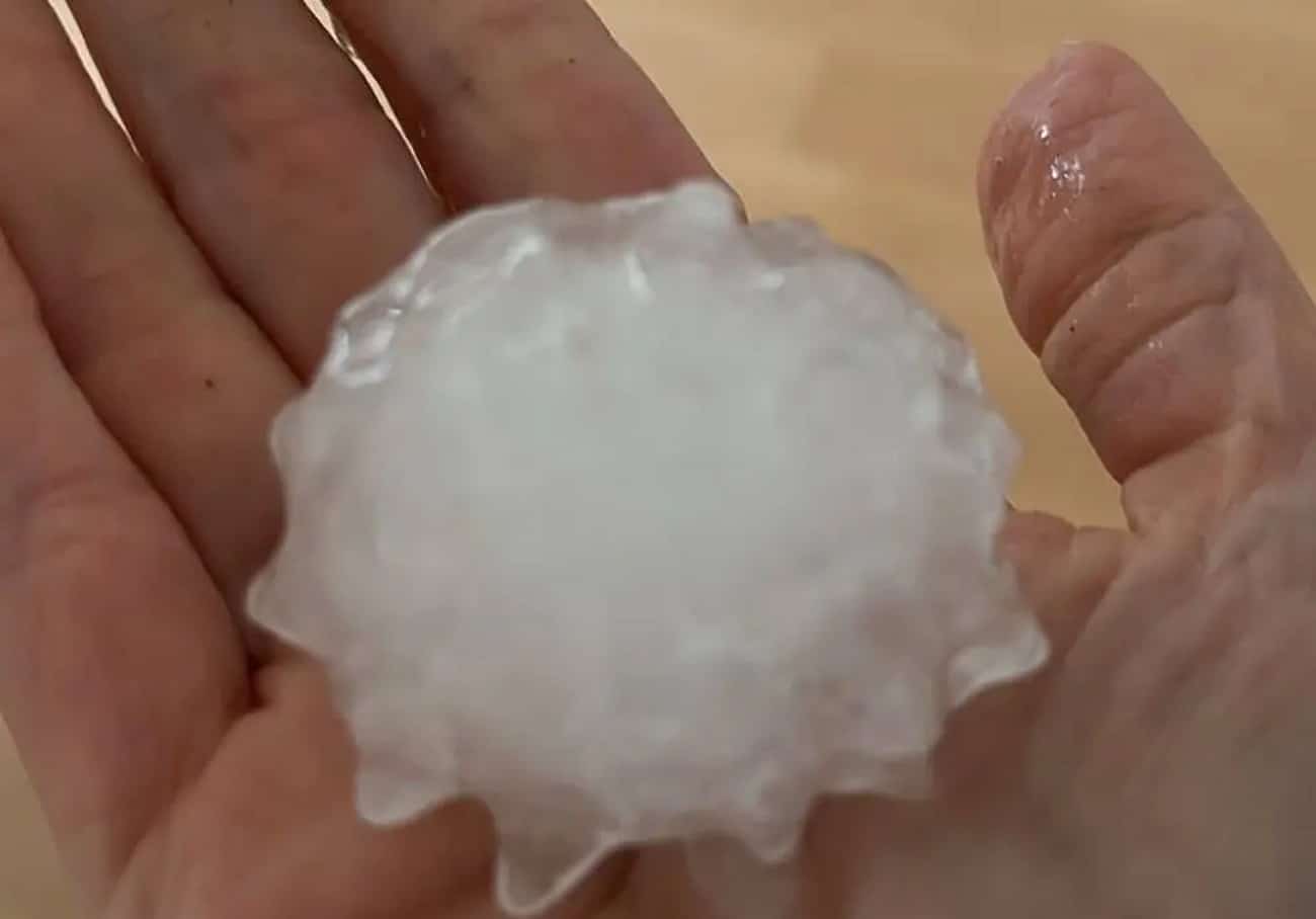 Clima pazzo raddoppiano dimensioni chicchi grandine