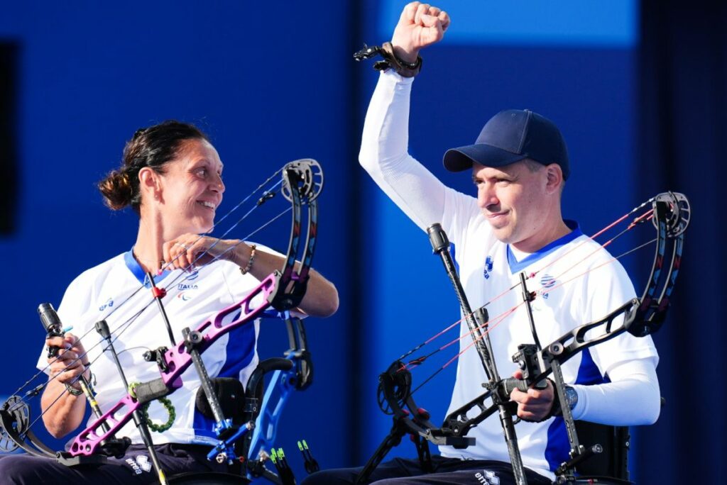 chi sono dameno tonon bronzo mixed team arco paralimpiadi