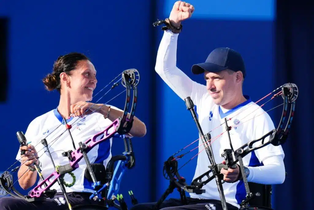 chi sono dameno tonon bronzo mixed team arco paralimpiadi